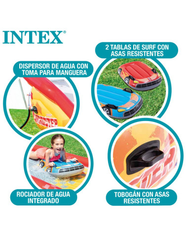 Pista deslizante INTEX racing fun