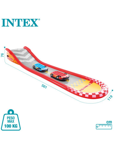 Pista deslizante INTEX racing fun