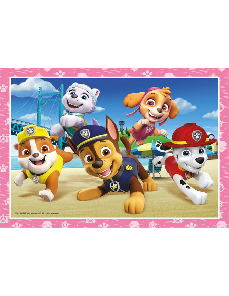 Puzzles de 12, 16, 20 y 24 Piezas Paw Patrol, Patrulla Canina
