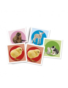 Memo Pocket Baby Animales - Juego de Memoria 2