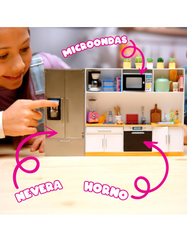 Mini World Playset Cocina, Set de Cocina
