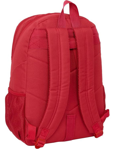 SEVILLA FC - Mochila Escolar Infantil 32x16x44 cm