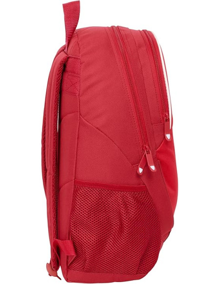 SEVILLA FC - Mochila Escolar Infantil 32x16x44 cm