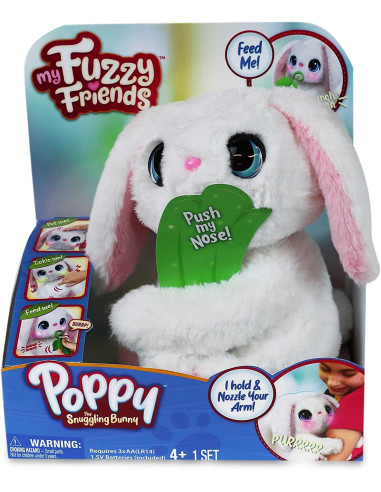 My Fuzzy Friend - Poppy Bunny Mascota conejo