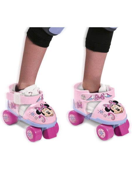 Patines de Ruedas Ajustables Minnie Disney para Niños, Talla del 22 al 29