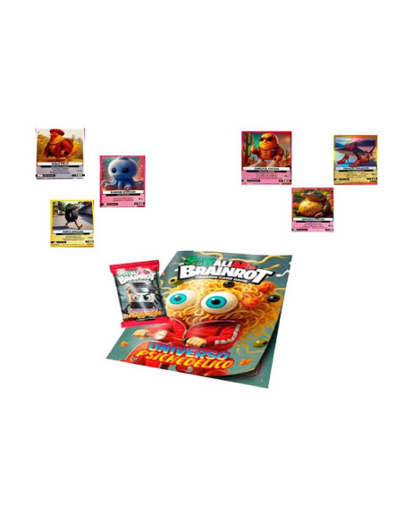 Brainrot - Álbum coleccionador + 1 sobre de cartas
