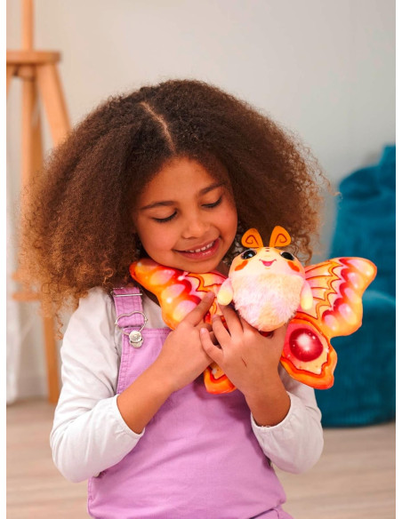 Fluffyfly Peluche Mariposa Inflable 30 cm. Efecto Sorpresa con Confeti.