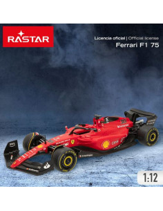 Rastar - Coche Teledirigido Fórmula 1 2022 Ferrari F1-75... 2