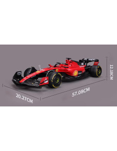  Coche teledirigido Ferrari SF-23 Charles Leclerc, Escala... 2