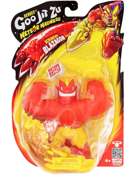 Figura Goo Jit Zu Meteor Blazagon Estirable