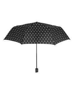 Paraguas plegable manual Black/White 96cm 2