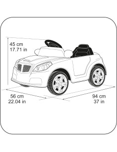 FEBER - Twinkle Car R/C, Coche Eléctrico con Radio... 2