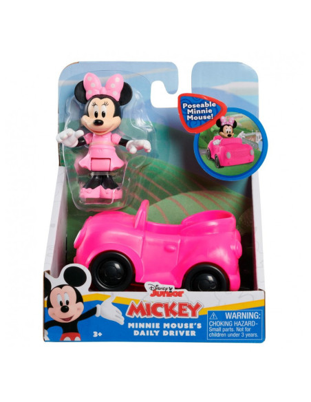 Vehiculo con Figura Minnie Mouse