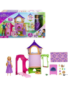 Playset Torre De Rapunzel Con Accesorios Disney Princesa