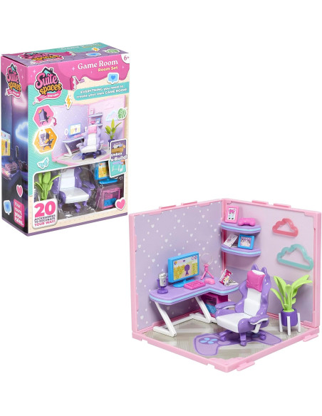 Suite Spaces Diseña tu Sala Gamer, Set DIY Modular Personalizable con Muebles y Accesorios