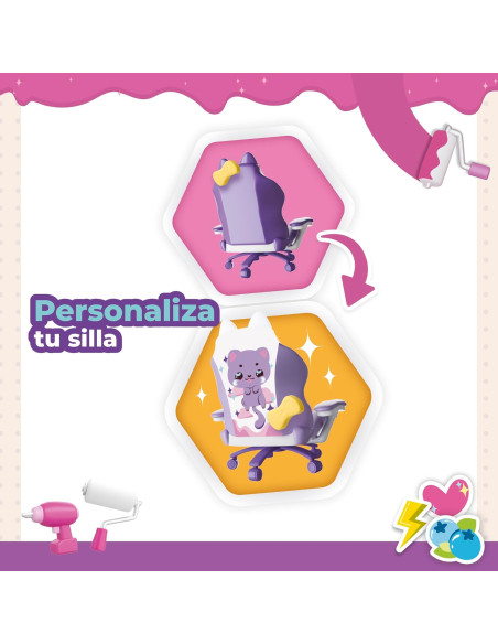 Suite Spaces Diseña tu Sala Gamer, Set DIY Modular Personalizable con Muebles y Accesorios