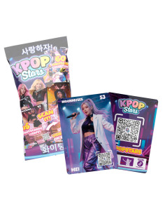 Kpop Stars Sobre 6 Photocards Interactivas