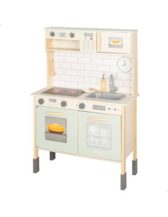 Woomax - Cocina De Madera Eléctrica Con Luz, Sonido Y...