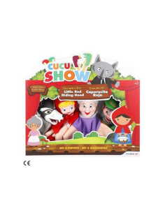 Marionetas Caperucita Roja Set 4 Piezas