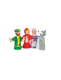 Marionetas Caperucita Roja Set 4 Piezas 2