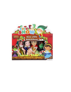 Marionetas Blancanieves Set 4 Piezas. 25 Cm