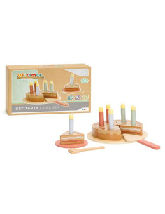 Woomax Set De Madera Tarta Cumpleaños