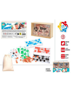Bingo 90 Números Con 36 Cartas Juego de Mesa 16.5x9 cm
