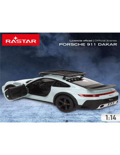 Coche Rc Porsche 911 Dakar 1:14 Con Maletero Desmontable,... 2