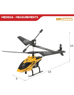 Speed & Go Helicóptero radiocontrol, 3 km/h, Distancia... 2