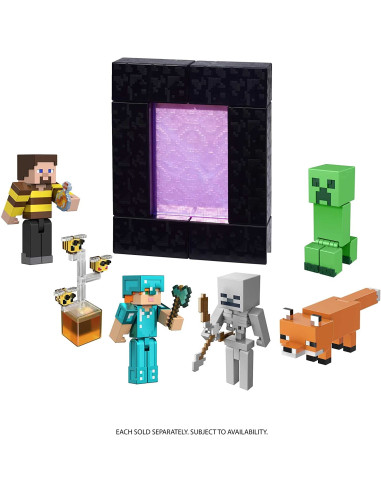 Mattel- Minecraft Figura