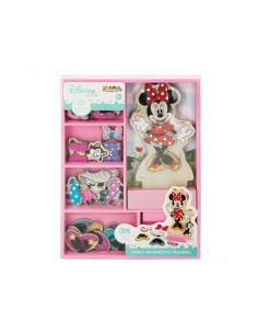 Juego De Madera Vestidos Magneticos Disney Minnie 22x30...