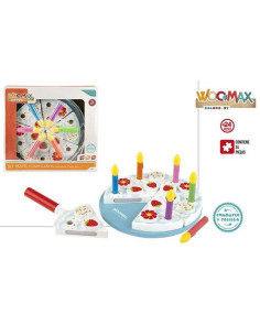 Tarta De Cumpleaños De Madera 26 Piezas Woomax 2