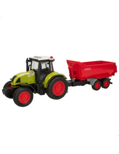 Speed & Go - Tractor Fricción Con Remolque, Luces Y Sonidos
