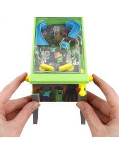 Minecraft - Mini Pinball De Juguete Con Luz Y Sonido 2