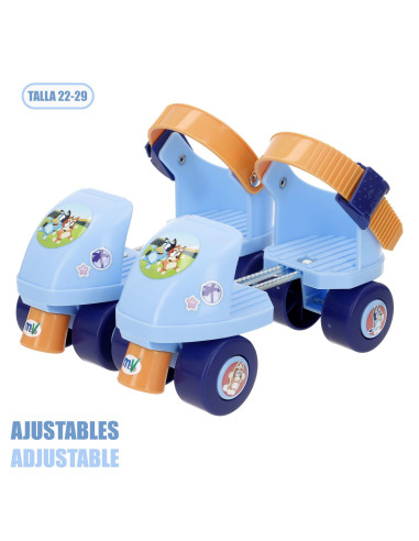 Bluey - Patines 4 Ruedas Máx. 20 Kg +3 Años