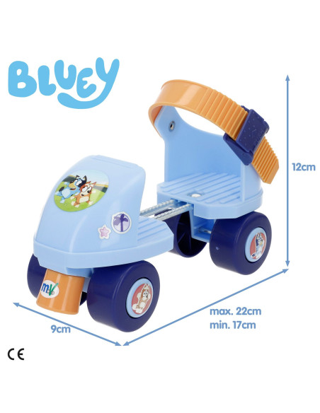 Bluey - Patines 4 Ruedas Máx. 20 Kg +3 Años
