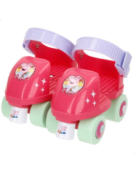 Peppa Pig - Patines 4 Ruedas Máx. 20 Kg +3 Años