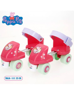 Peppa Pig - Patines 4 Ruedas Máx. 20 Kg +3 Años 2
