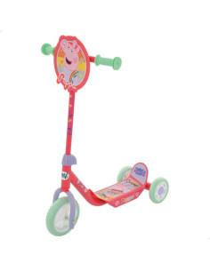 Peppa Pig - Patinete 3 Ruedas Escudo Delantero...