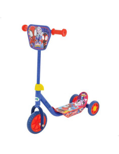 Spidey - Patinete 3 Ruedas 58x36x65-70 Cm Escudo...