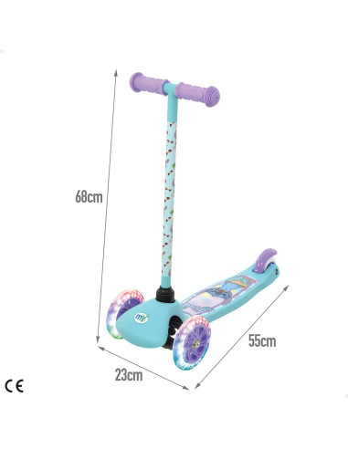 Stitch - Patinete 3 Ruedas Con Luces +3 Años...