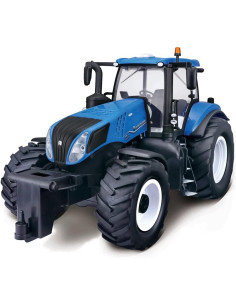Maisto Tech RC Tractor teledirigido 4x4, New Holand,...