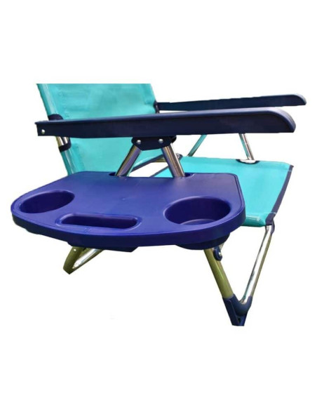 Mesa auxiliar para silla de playa