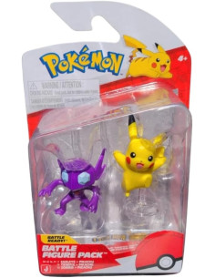 Pokémon Battle Figure - Juego de 2 figuras de Pokémon...