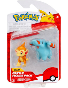 Pokémon Battle Figure Phanpy & Chimcar - Compatible con...