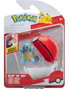 Pokémon Clip ´N´ Go Squirtle and Lure Ball - Incluye...