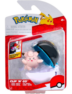 Pokemon Clip ´N´ Go Clefairy y Poke ball Moon 