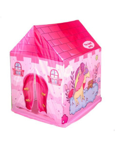 Casita De Juegos De Princesas Y Unicornios 95x70x104 Cm