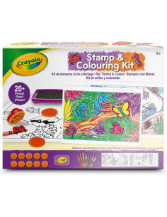 CRAYOLA - Stamp and Colouring Set, Actividad Creativa... 2