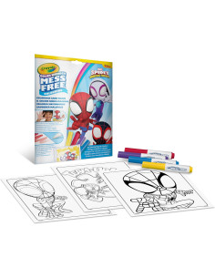 CRAYOLA - Color Wonder, Kit para colorear Spidey con 18...